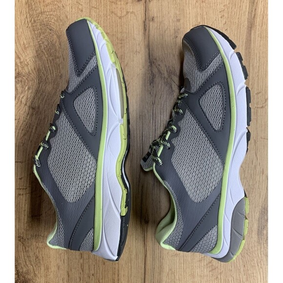 Vionic Women's Tokyo Sneaker Shoes Light Grey Pale Light Green Accents  Size 9 - Picture 11 of 14